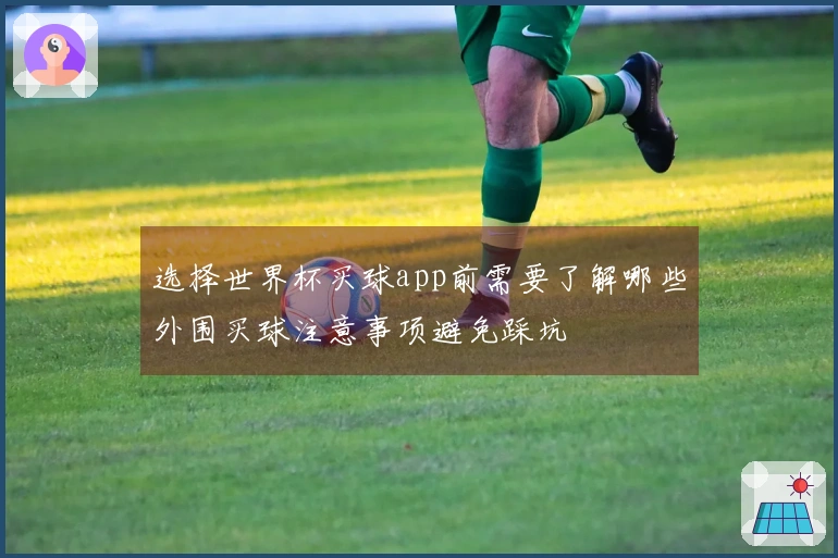 选择世界杯买球app前需要了解哪些外围买球注意事项避免踩坑