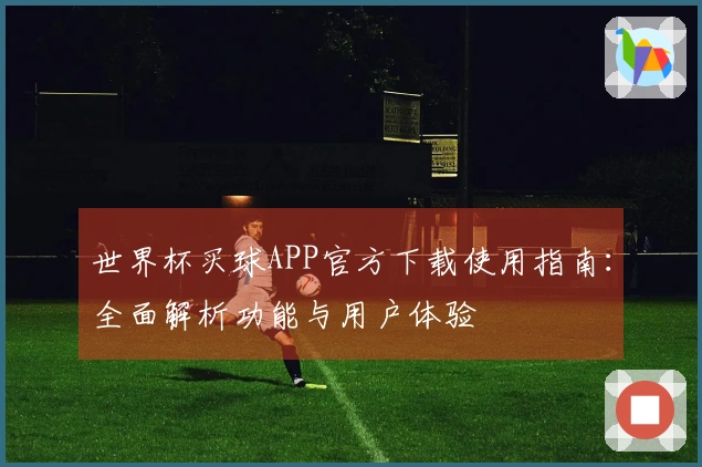 世界杯买球APP官方下载使用指南：全面解析功能与用户体验