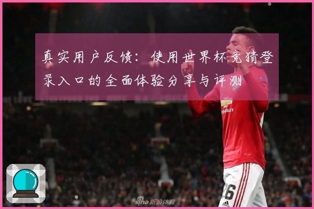 真实用户反馈：使用世界杯竞猜登录入口的全面体验分享与评测